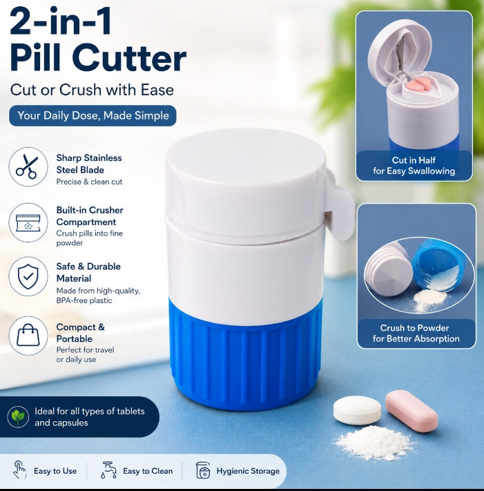 Pill Cutter & Medicine Splitter